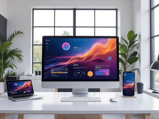 在线学习平台界面，显示AI课程列表和学习进度，教育科技风格，现代化在线教育平台设计